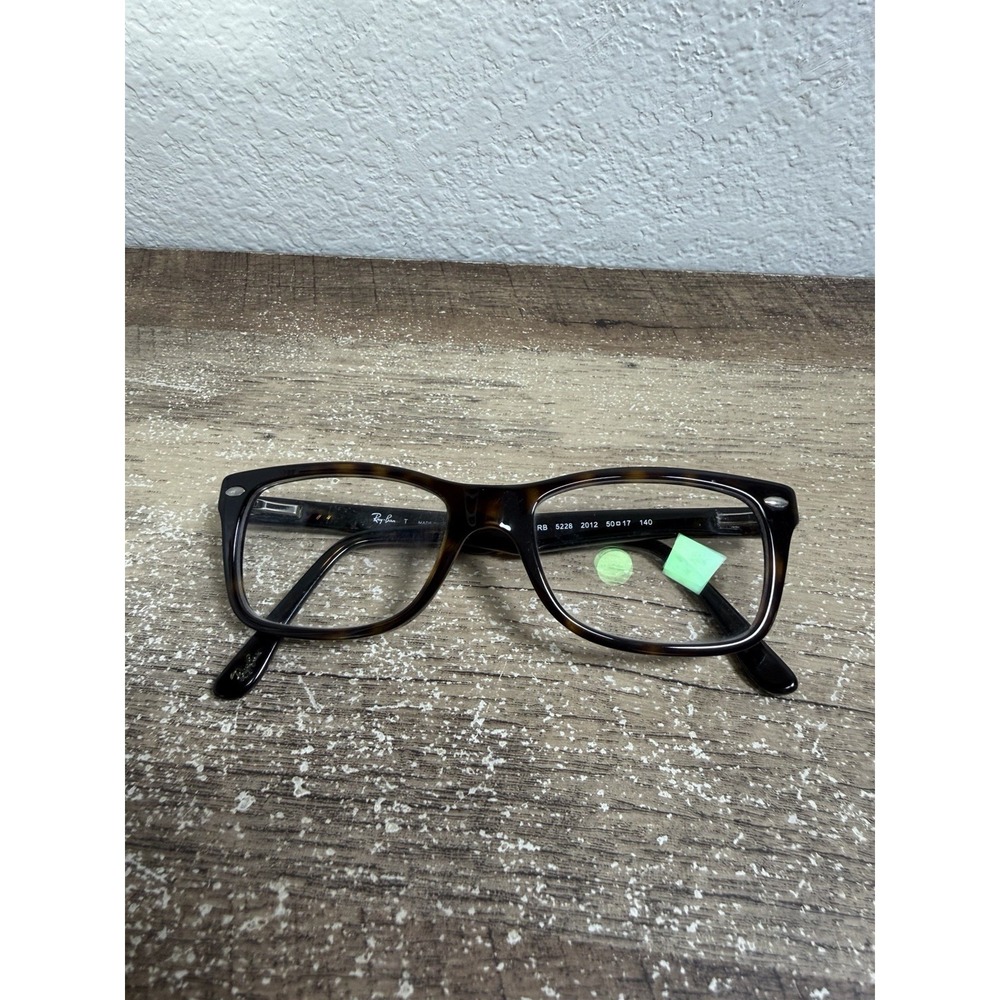 Ray-Ban RB5228 2012 Dark Havana Tortoise Eyeglasses Frames 50-17-140 RX